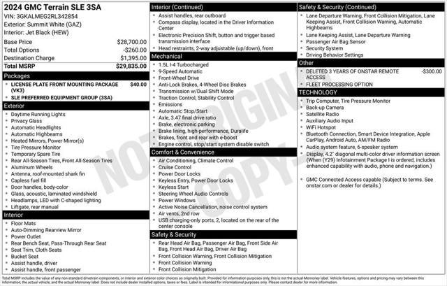 2024 GMC Terrain FWD SLE