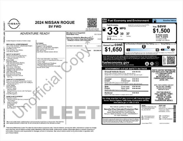 2024 Nissan Rogue SV FWD
