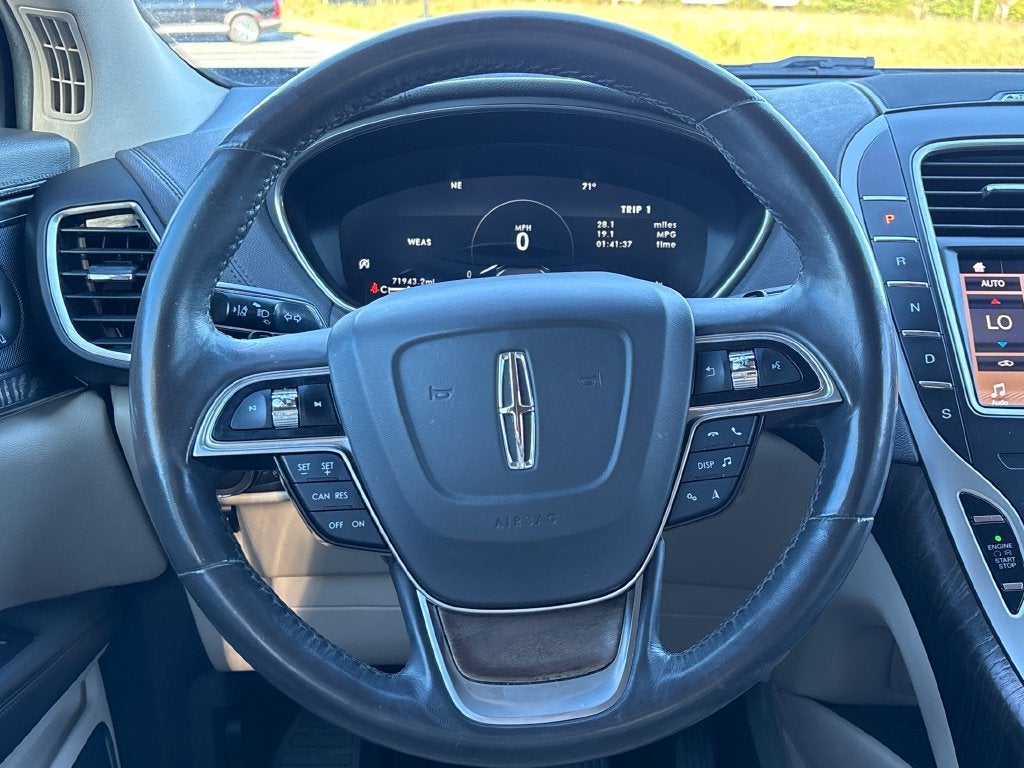 2019 Lincoln Nautilus Reserve