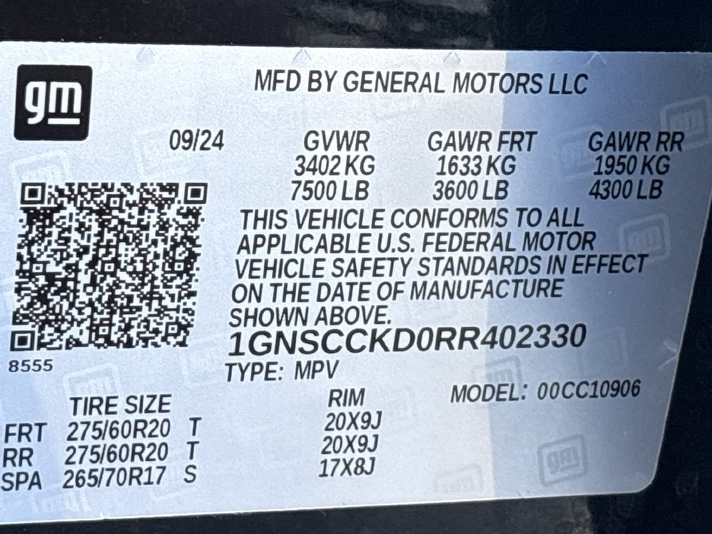 2024 Chevrolet Suburban LT