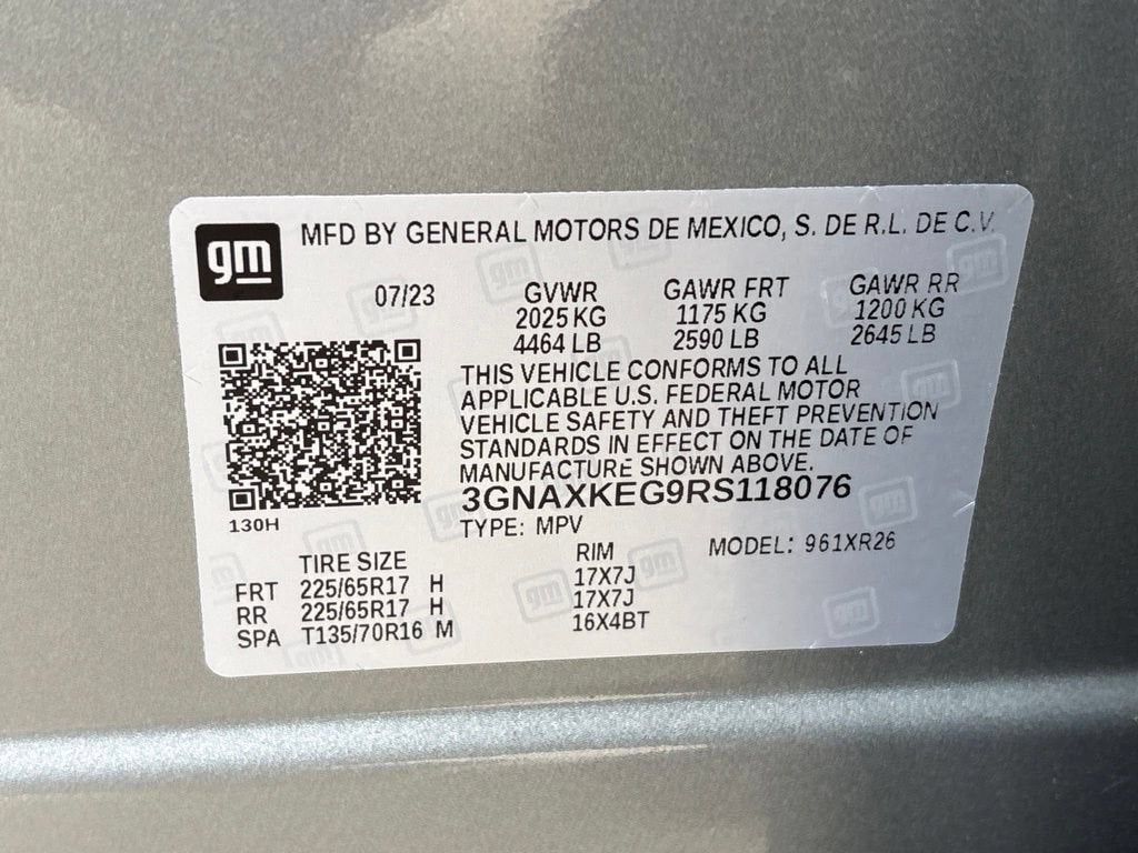2024 Chevrolet Equinox LT