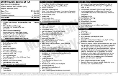 2024 Chevrolet Equinox Base