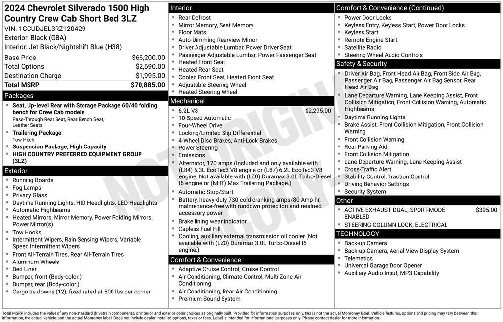 2024 Chevrolet Silverado 1500 High Country