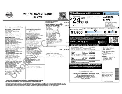 2018 Nissan Murano SL