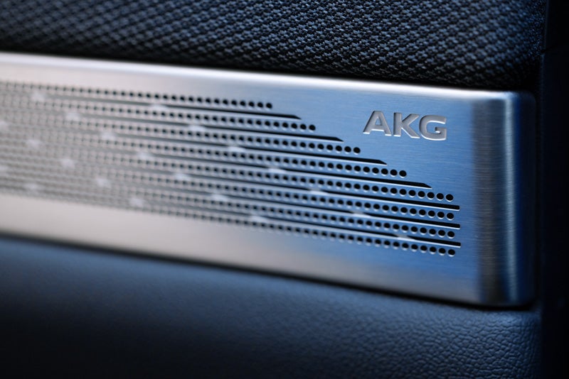 Close-up View of the AKG Studio Audio Speaker | Dan Vaden Chevrolet Brunswick in Brunswick GA